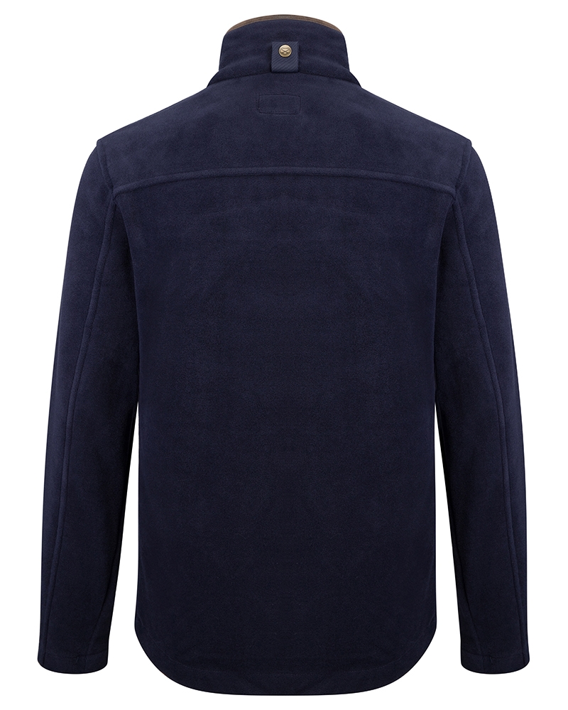 Hoggs Of Fife Stenton Technical Fleece Jacket Midnight Navy 1552