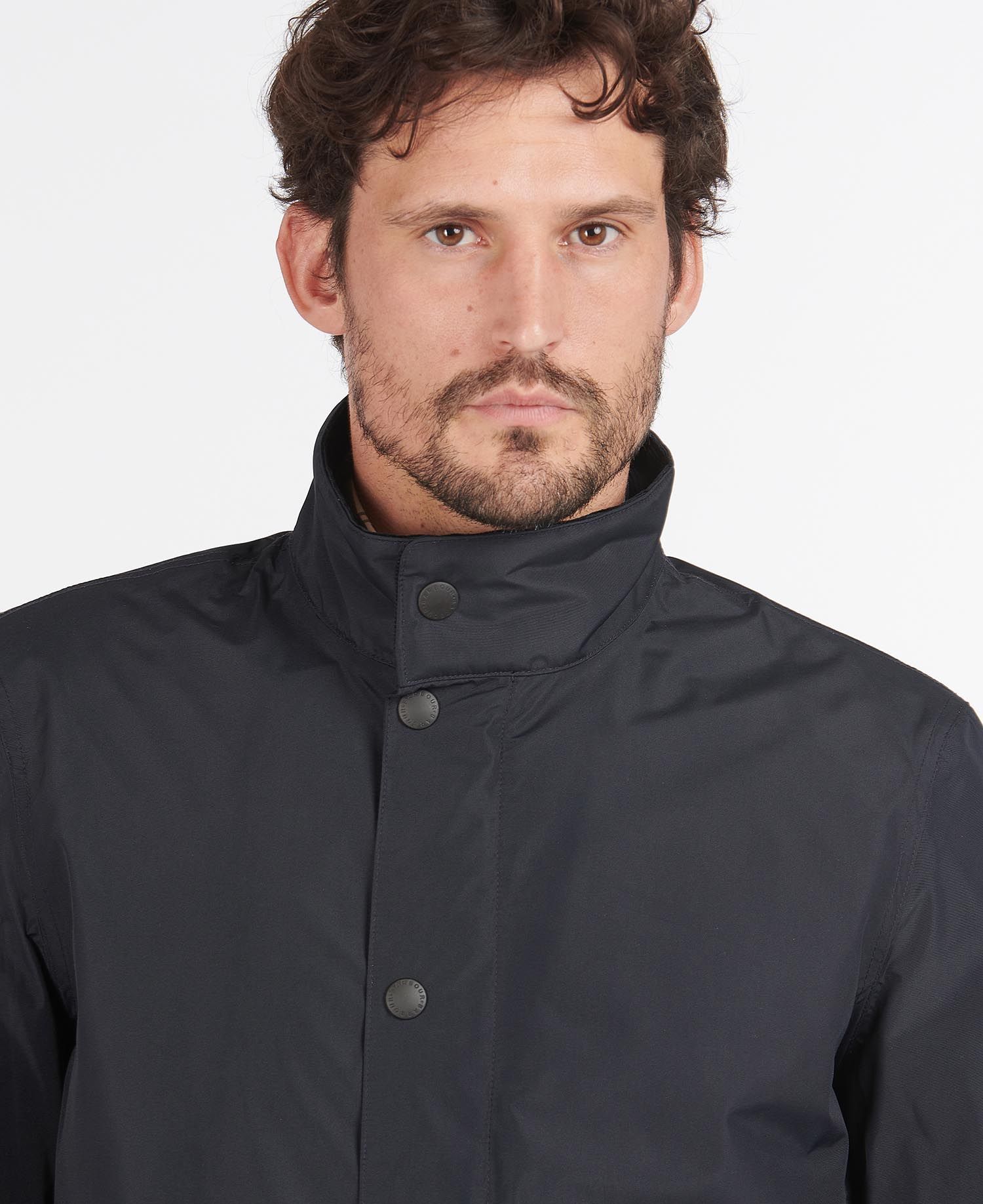 Barbour Spoonbill Waterproof Jacket - Navy SeriousCountrySports.com