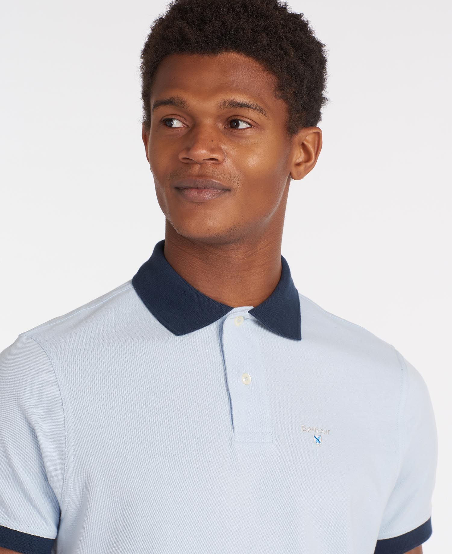 Barbour Lynton Polo Shirt - Heritage Blue SeriousCountrySports.com