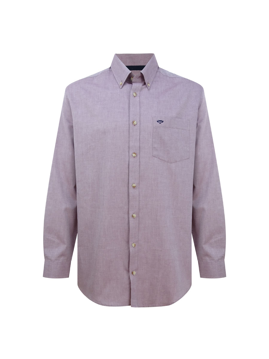 Hoggs Of Fife Dunedin Plain Oxford Shirt