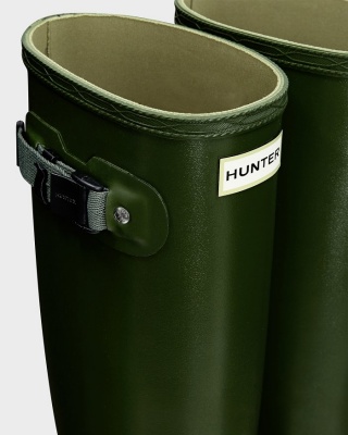 Hunter Womens Norris Field Boot - Vintage Green