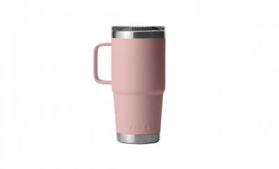 Yeti Rambler 20oz Travel Mug - Sandstone Pink