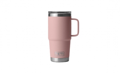 Yeti Rambler 20oz Travel Mug - Sandstone Pink