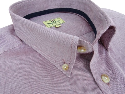 Hoggs Of Fife Dunedin Plain Oxford Shirt