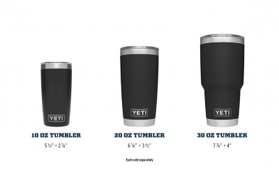 Yeti Rambler 10oz Tumbler - White