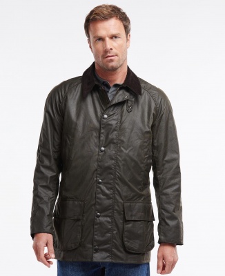 Barbour Bristol Wax Jacket - Olive